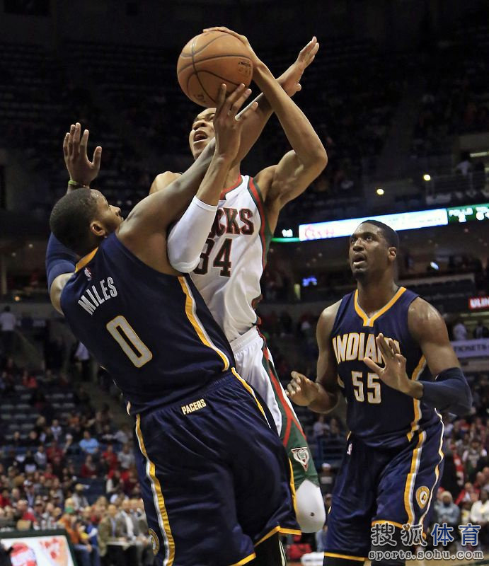 包含雄鹿主场告捷：字母歌定下胜局的词条